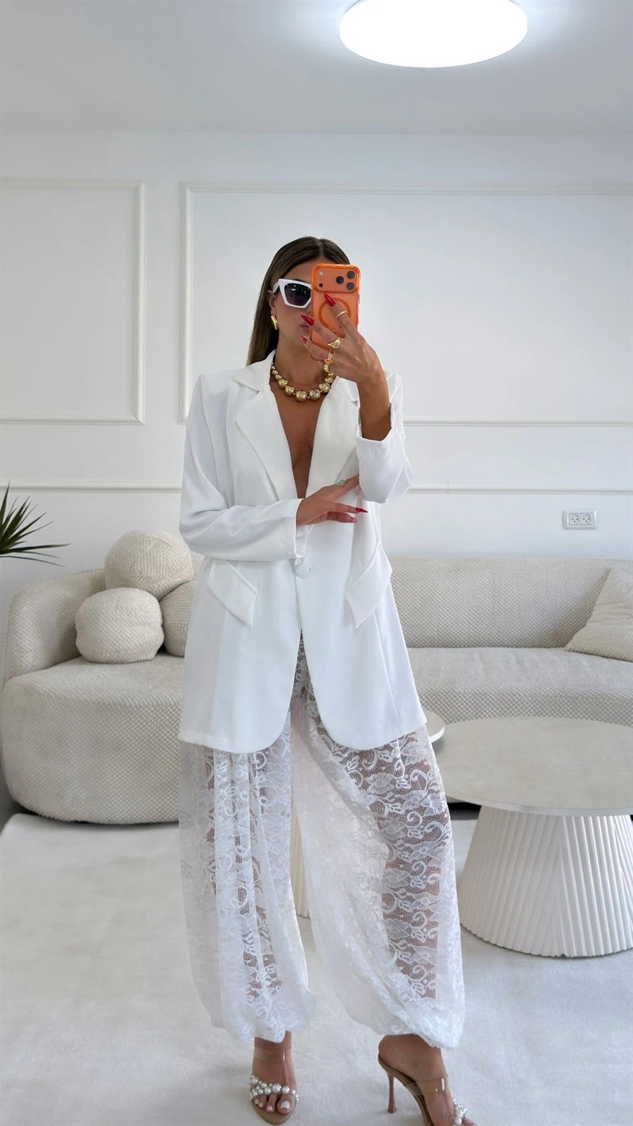 חליפה קיימי לבן