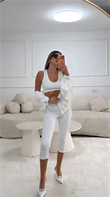 חליפה אופיר לבן