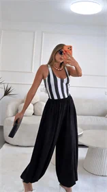 מכנס בלון שחור