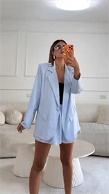 חליפה נינה תכלת