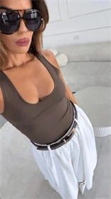 בגד גוף שלי חום