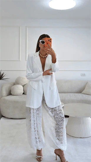 חליפה קיימי לבן