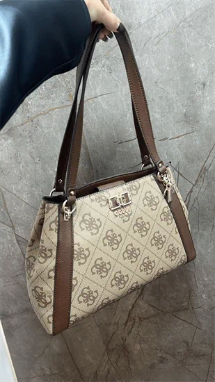 תיק חום לוגו גאס