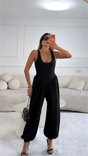 אוברול מריה שחור