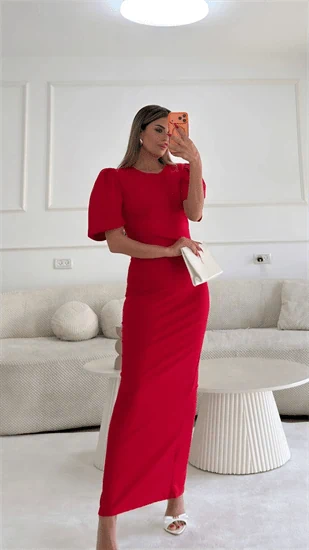 שמלה חן אדום